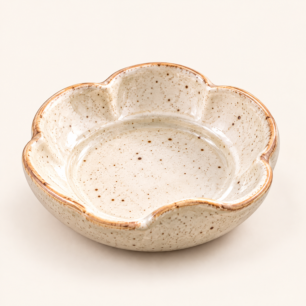 Keaiwllq™ QuietInk Handmade Mini Ceramic Ink Dish – Small Calligraphy Ink Well & Paint Mixing Dish
